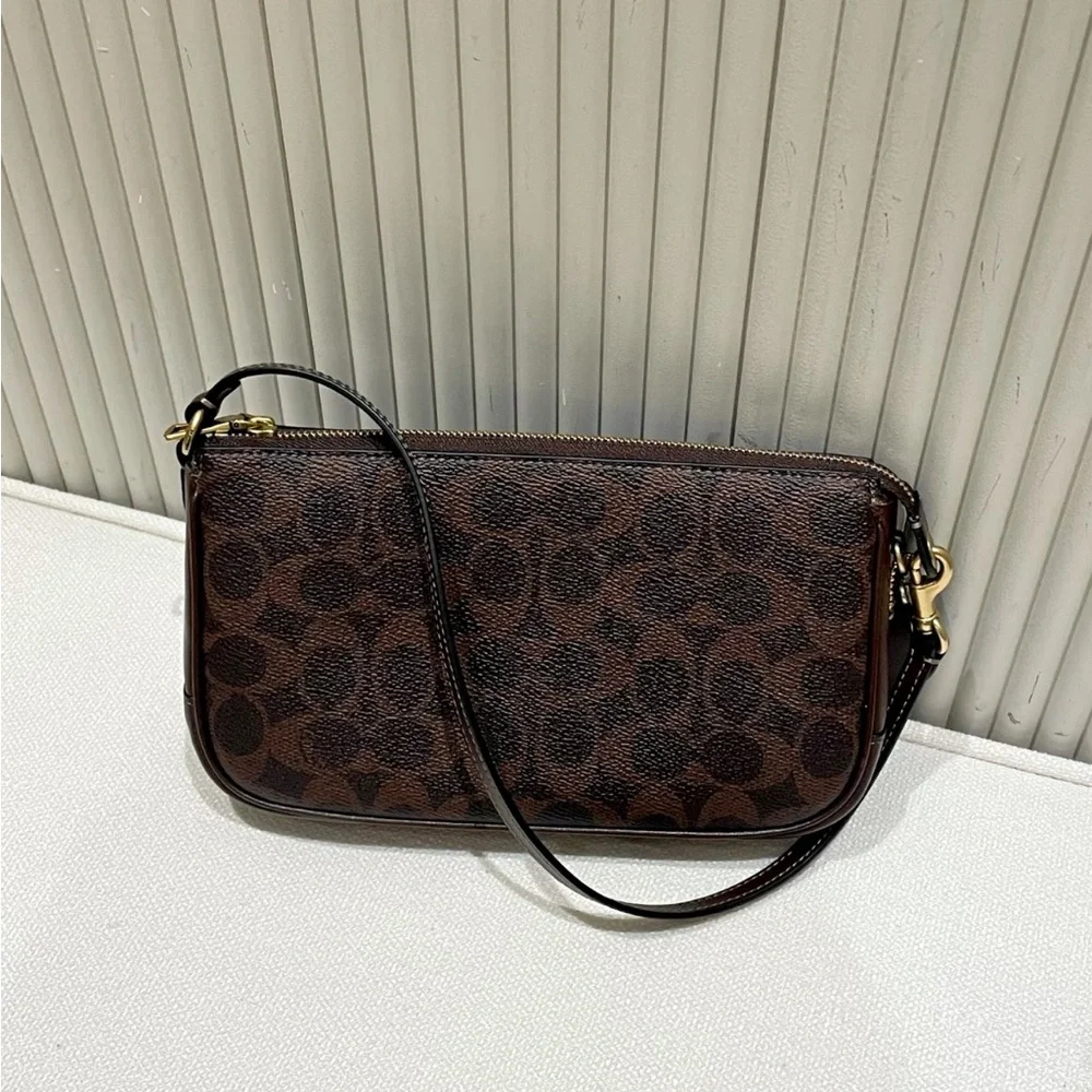 COACH レザー スリングバッグ ブラウン/ブラック（最終値下げ！） COACH F71344 Camden leather Sling Pack カムデン レザー スリング